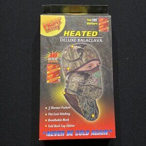 Heat Factory ~ Heated Deluxe Balaclava ~ Brand New